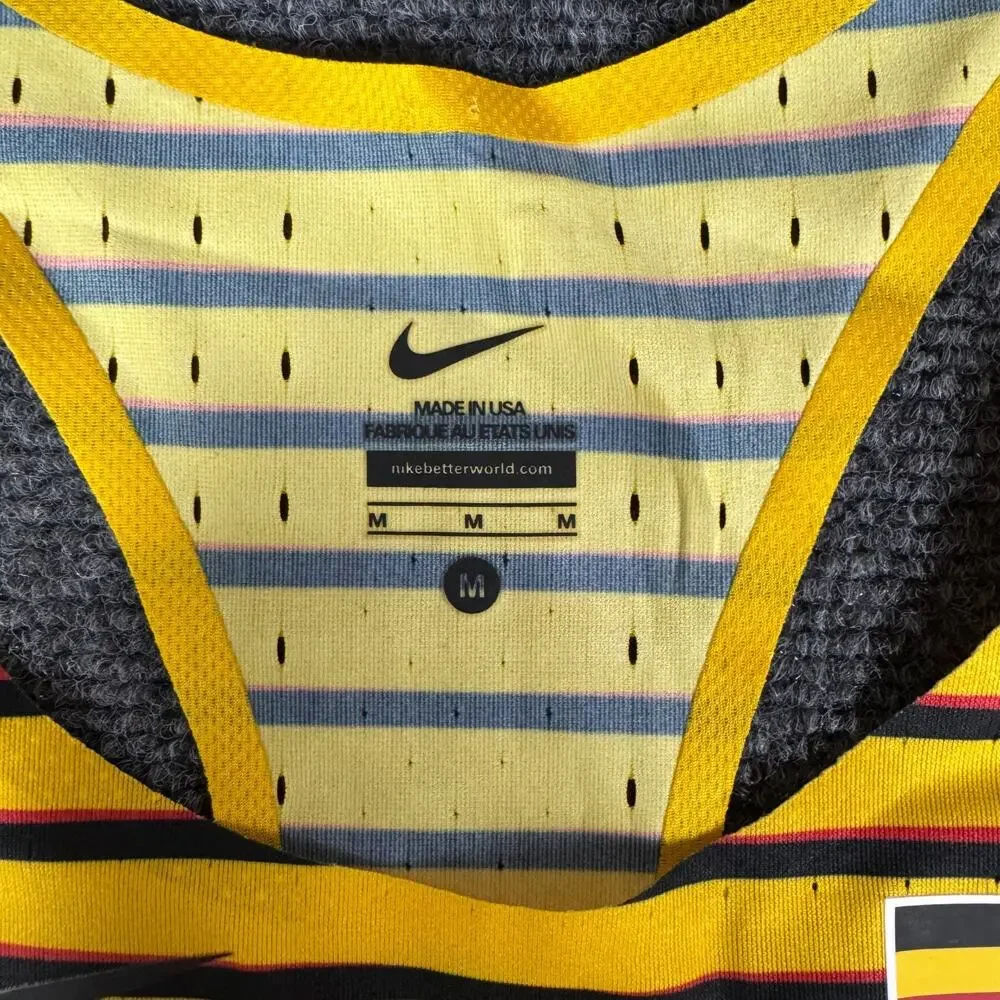 Nike Pro Elite 2022 Uganda Running Singlet CI8141-728 Womens Size M‎ Made In USA